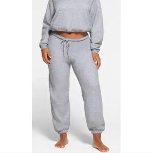 SKIMS Classic Jogger Sweatpants Grey Large